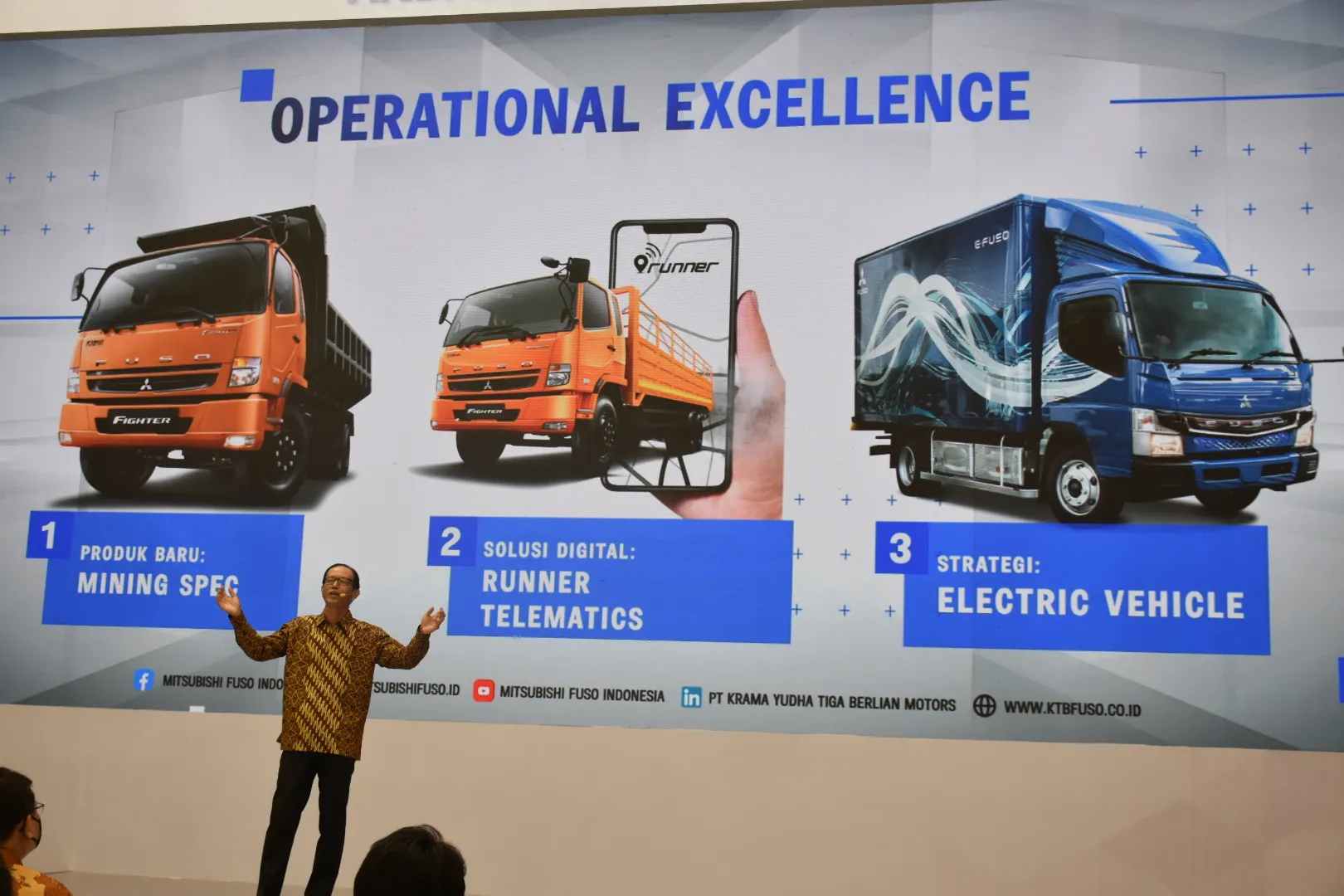 GIIAS 2021: Mitsubishi Fuso Perkuat Posisi Pemimpin Pasar Dengan Keunggulan Operasional (Operational Excellence)