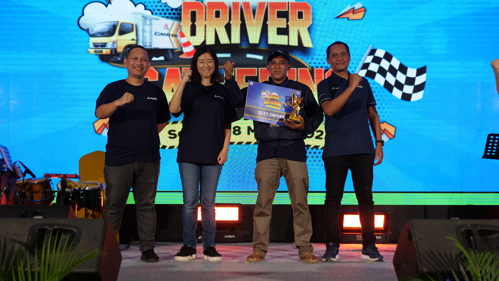 Komitmen FUSO Bagi Keselamatan Pengemudi, KTB Selenggarakan FUSO Driver Gathering 2023