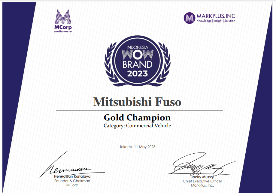 Gold Champion Commercial Vehicle Mitsubishi Fuso.png