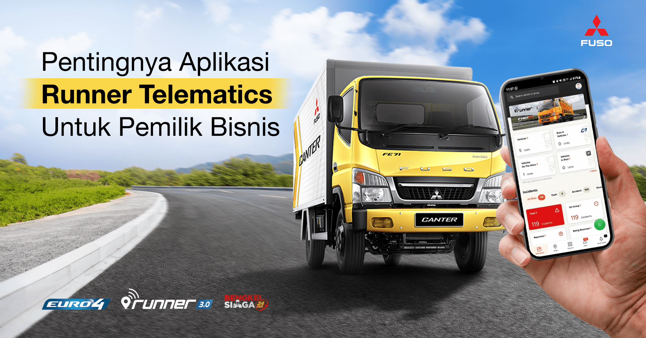 Pentingnya Aplikasi Runner Telematics Untuk Pemilik Bisnis