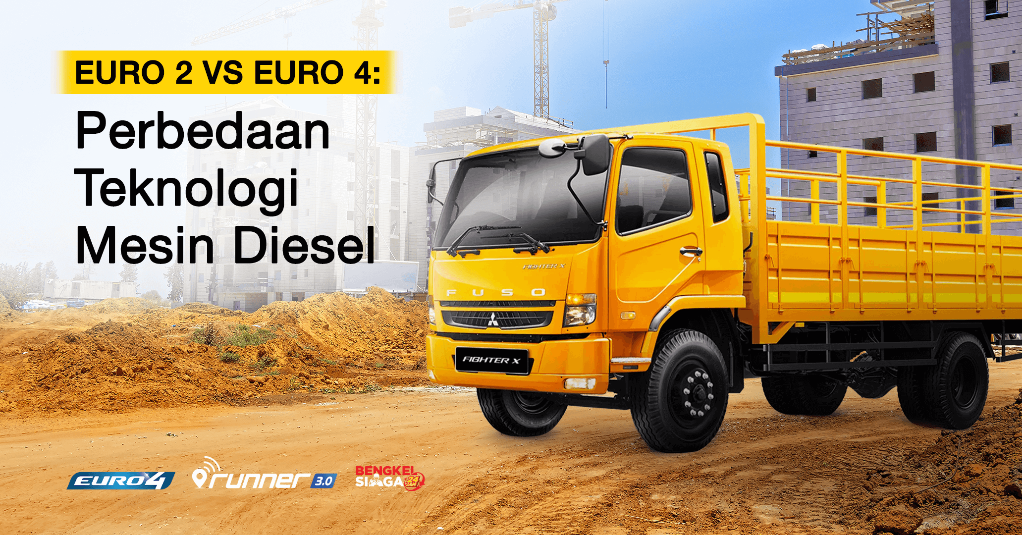 EURO 2 Vs EURO 4: Perbedaan Teknologi Mesin Diesel