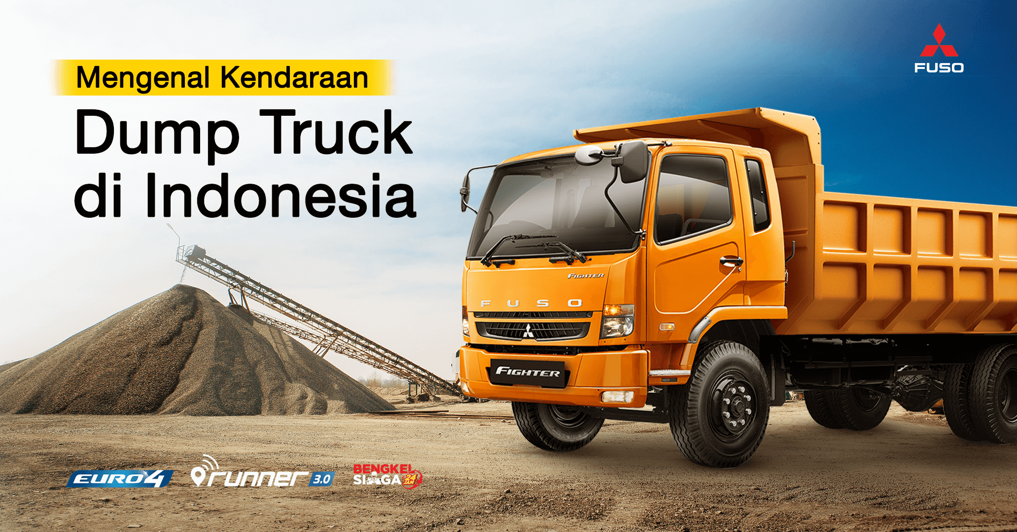 Mengenal Kendaraan Dump Truk di Indonesia