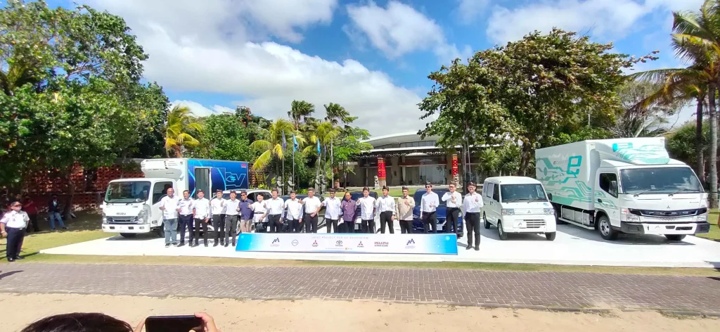 Uji coba truk listrik, eCanter kepada konsumen akan dimulai di Bali