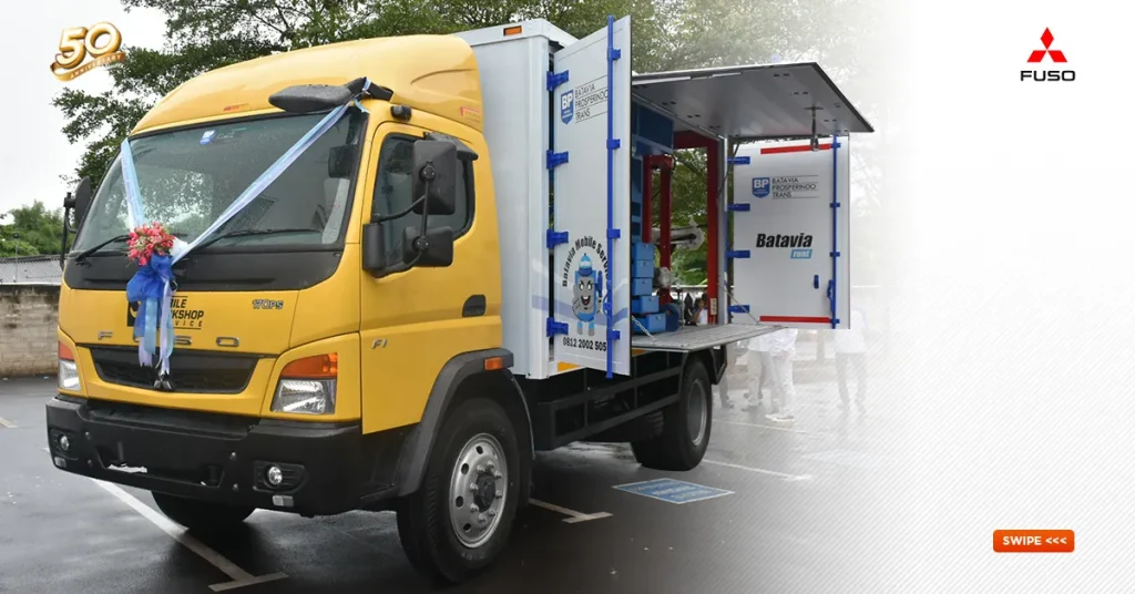 Berikan Dukungan Penuh Kepada Konsumen Setianya, KTB Serahkan Mobile Workshop Service Kepada PT. Batavia Prosperindo