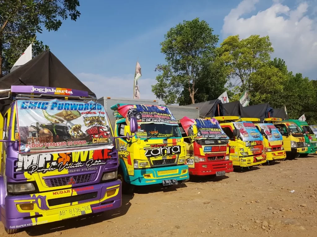Komunitas Pecinta Truk Canter Mania Indonesia Community Gelar Jambore Nasional, Ajang Pamer Kendaraan Mitsubishi Fuso