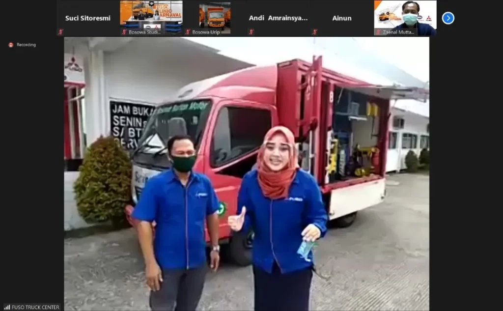 KTB Edukasi Pentingnya Layanan Purna Jual Untuk Bisnis Konsumen melalui Virtual Event “FUSO Clinic Carnaval”