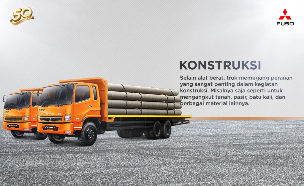 truk kebutuhan konstruksi