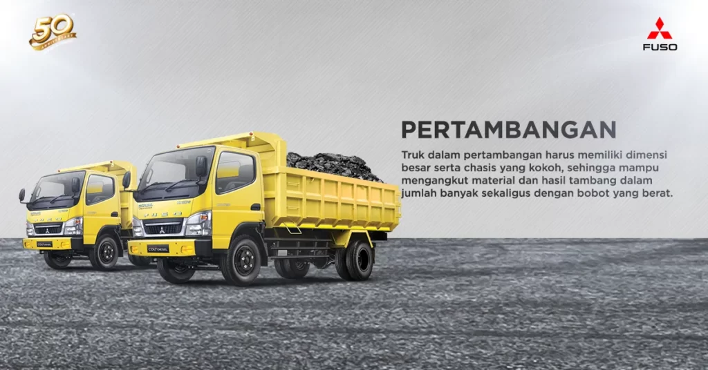 truk kebutuhan pertambangan