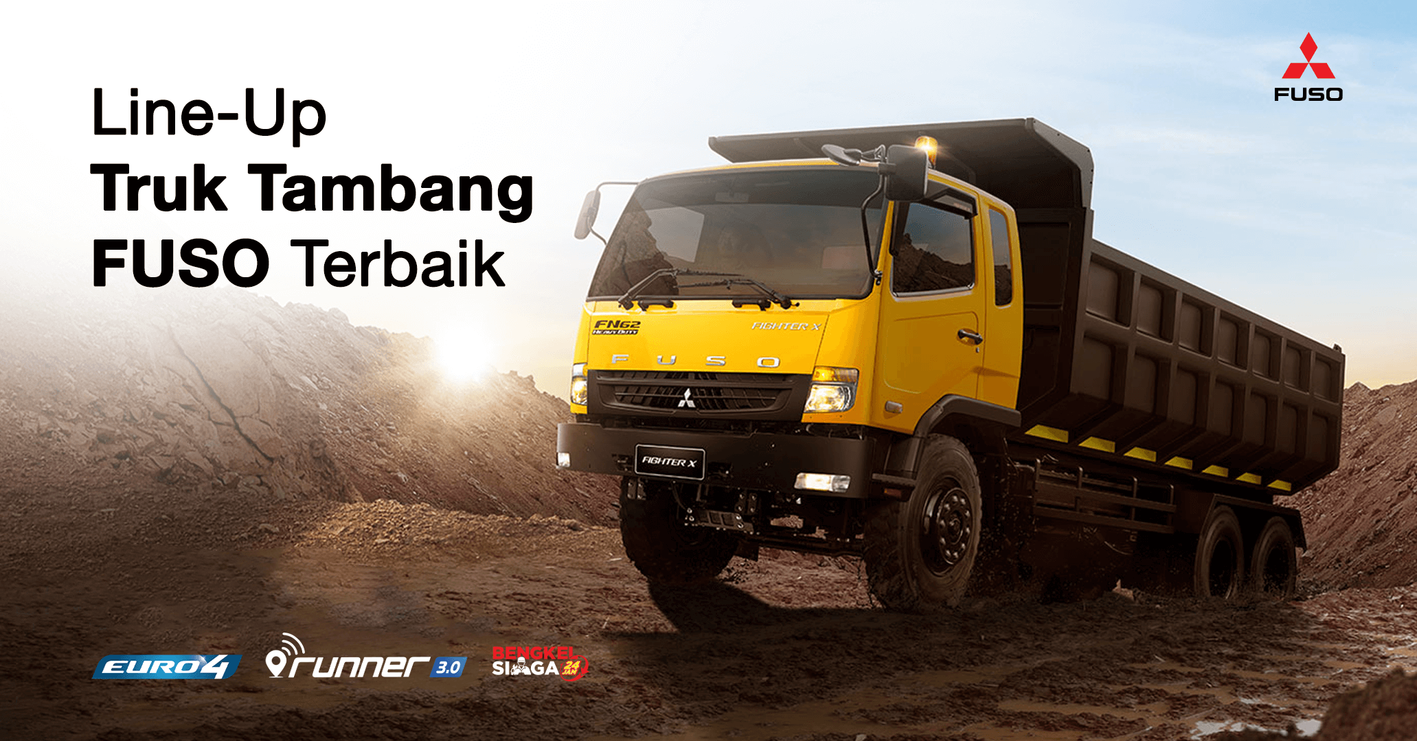 Line-Up Truk Tambang Fuso Terbaik