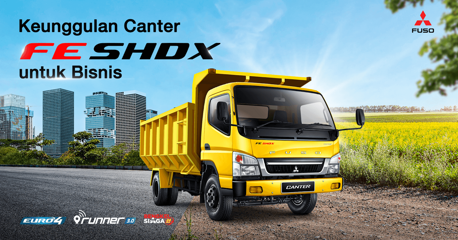 Keunggulan Canter FE SHDX untuk Bisnis