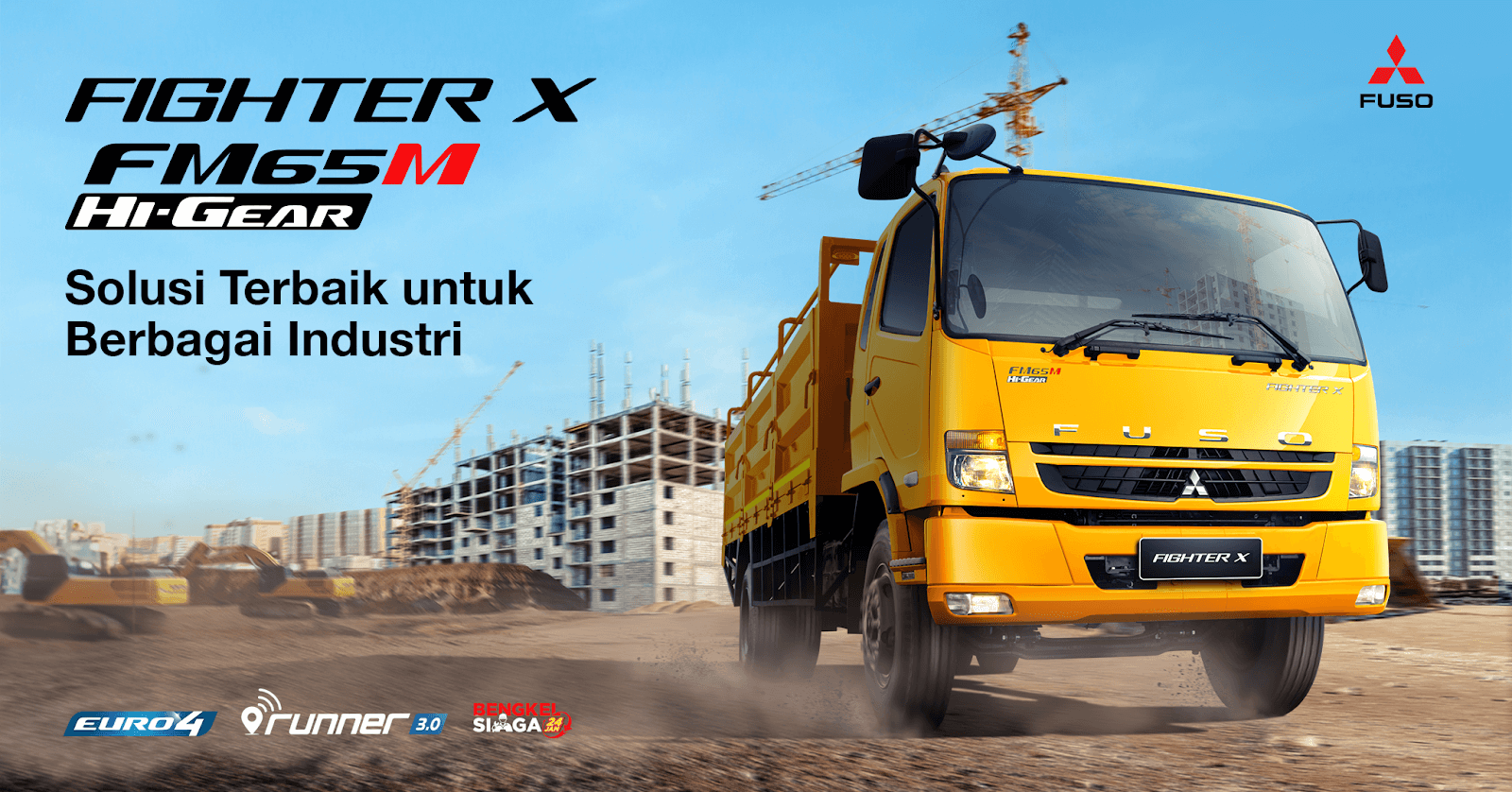 Mitsubishi Fuso Fighter X FM65FM Hi-Gear: Solusi Terbaik untuk Berbagai Industri