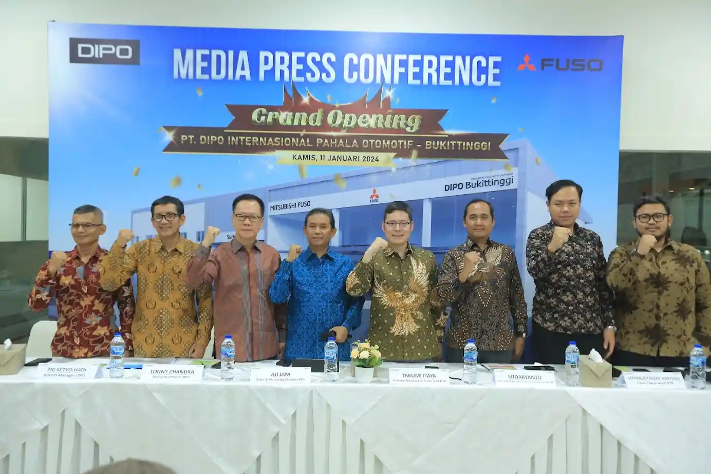 Tingkatkan Kenyamanan Konsumen Mitsubishi Fuso Relokasi Dealer 3S di Bukittinggi