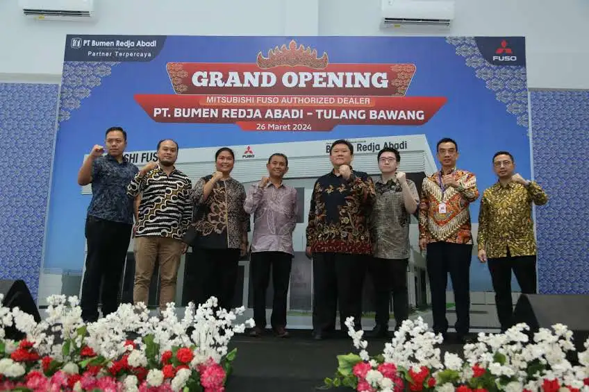 Perkuat Layanan di Lintas TimurMitsubishi Fuso Resmikan Dealer Baru 3S ke 223 di Tulang Bawang Lampung