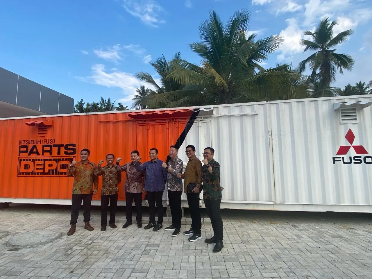 Pastikan Kesiapan Suku Cadang di Sulawesi Tengah Mitsubishi Fuso Hadirkan Part Depo ke-19 di Morowali