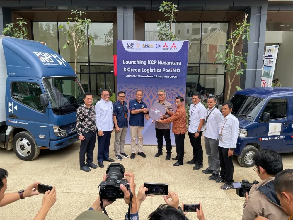 PosIND dan Mitsubishi Wujudkan Logistik BEV Pertama Pada Gerai Kawasan Hunian ASN di Ibu Kota Nusantara, Kalimantan Timur