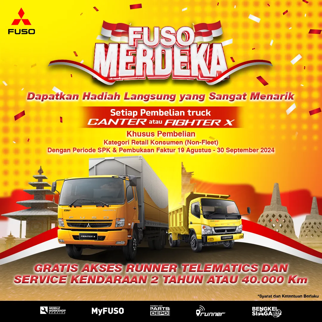 Mitsubishi Fuso Perkuat Hubungan dengan Konsumen melalui Fuso Campaign dan Pelatihan Pengemudi dan Mekanik