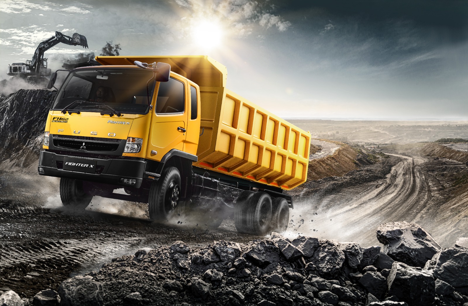 Tampil Lebih Tangguh, Mitsubishi Fuso Lakukan Perubahan Minor Pada Varian Fighter-X