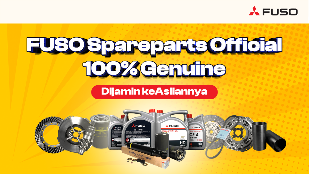 Mendapatkan Suku Cadang Asli Mitsubishi Fuso Kini Semakin Mudah Melalui Tokopedia, Shopee & Lazada