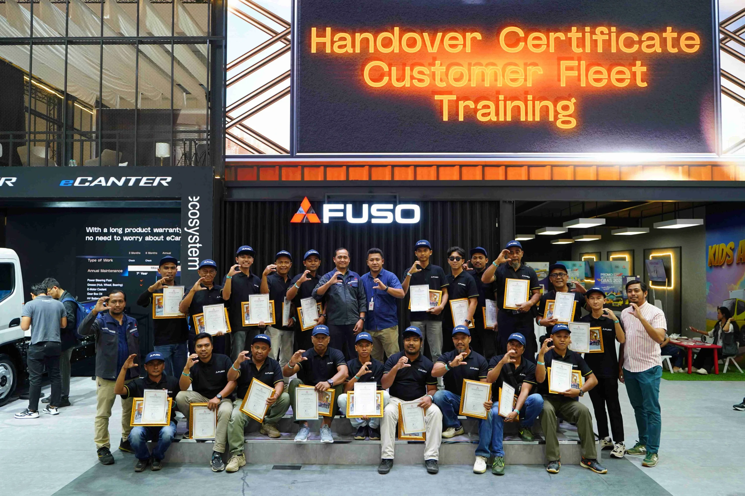 Mitsubishi FUSO Edukasi Konsumen Fleet Terkait EURO 4 Melalui Program VIP Fleet Customer Training